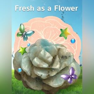 Amazonite Crystal Flower